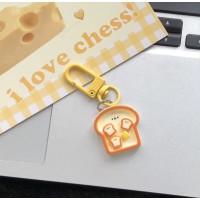 Bread Plate Keychain